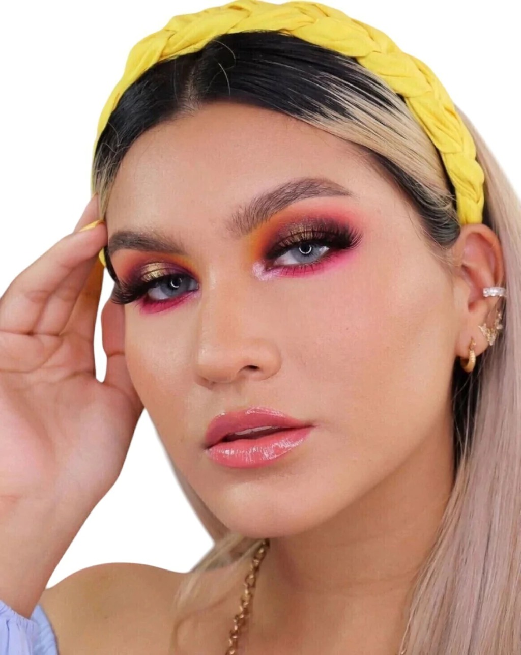 FreshLady Polar Lights Grey BL-4 efecto real